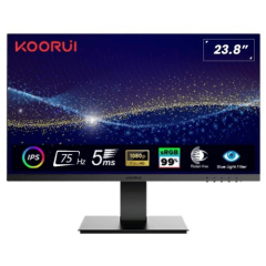 KOORUI 23.8'' 24N1 IPS 75HZ 5MS MONITÖR SIYAH