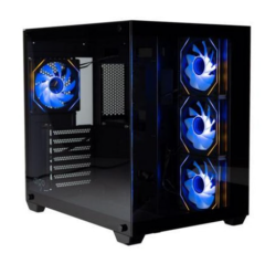 AIGO C285P 750W 80+ Bronze Siyah ARGB Mid Tower Kasa