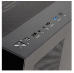 AIGO C285P 750W 80+ Bronze Siyah ARGB Mid Tower Kasa