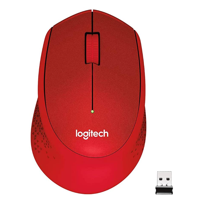 LOGITECH M330 SILENT KABLOSUZ KIRMIZI MOUSE