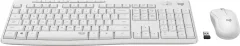 Logitech MK295 Silent Beyaz Kablosuz Klavye Mouse Seti, Beyaz