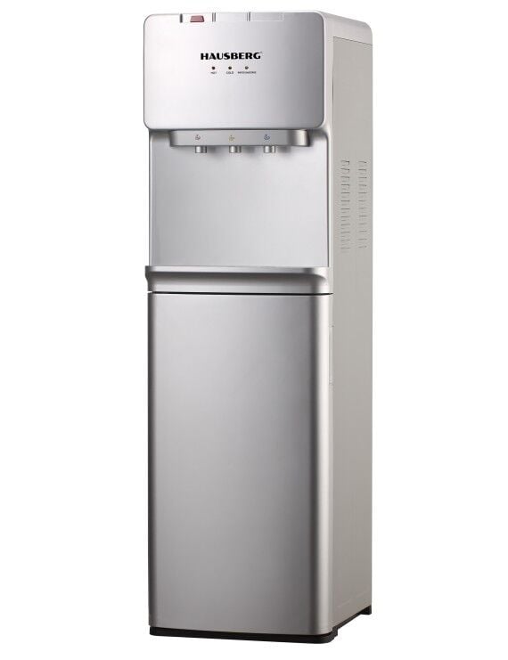 Hausberg Alttan Damacanalı LED Göstergeli Su Sebili Gri