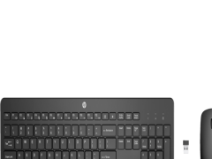 HP 235 1Y4D0AA Kablosuz Klavye Mouse Seti, Siyah