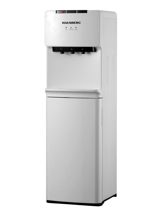 Hausberg Alttan Damacanalı LED Göstergeli Su Sebili Beyaz