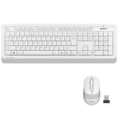 A4 Tech FG1010 Kablosuz Beyaz Klavye Mouse Seti