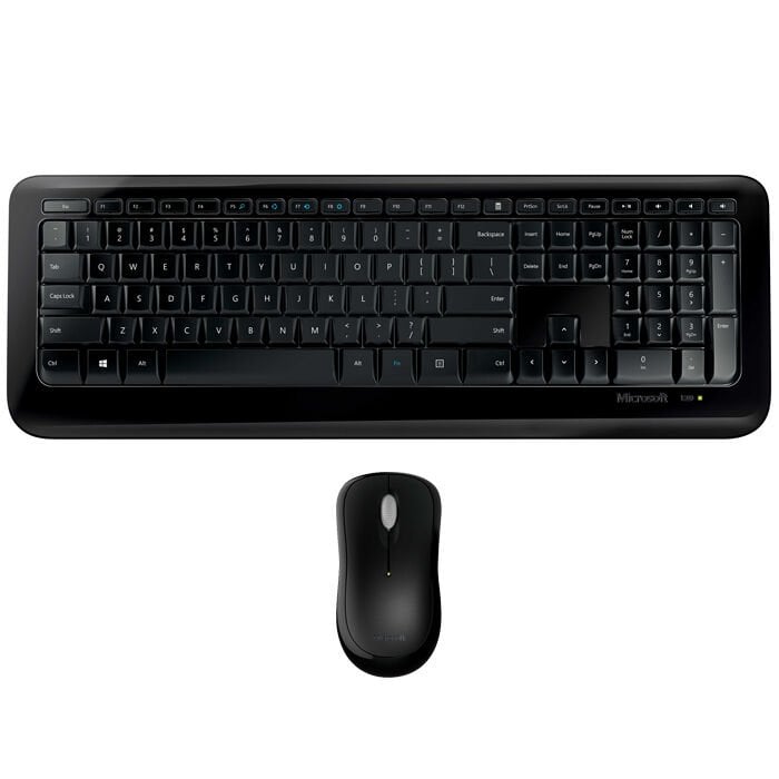Microsoft Comfort Desktop 5050 Kablosuz Siyah Klavye Mouse Seti