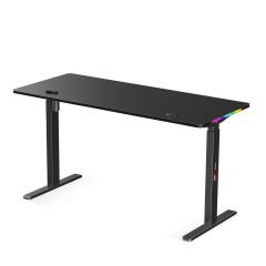 xDrive Rüzgar Yükseklik Ayarlı RGB Oyuncu & Çalışma Masası Siyah ( 140x60 )