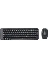 Logitech MK220 Kablosuz Siyah Klavye Mouse Seti