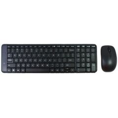 Logitech MK220 Kablosuz Siyah Klavye Mouse Seti