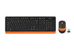 A4 Tech FG1010 Kablosuz Turuncu Klavye Mouse Seti