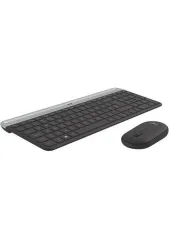 Logitech MK470 920-009435 Kablosuz Klavye Mouse Seti, Siyah