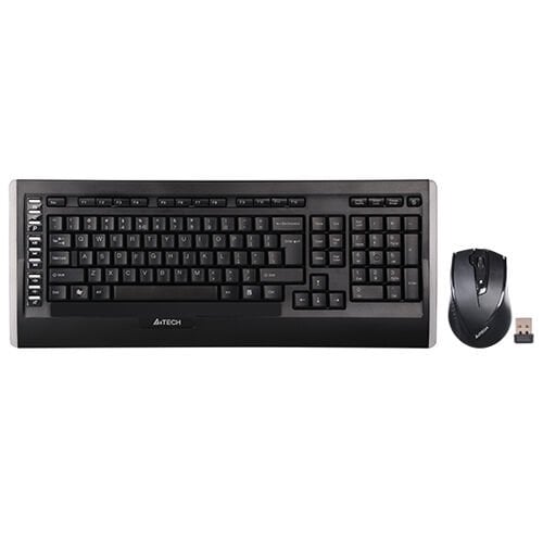 A4 Tech 9300F Q Kablosuz Siyah Klavye Mouse Seti