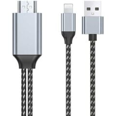 Wiwu X7L Apple Lightning To TV HDMI Kablo Görüntü Aktarım Kablosu