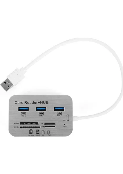 TX 3XUSB3.0 MSDUO/SD/M2/T-FLASH KART OKUYUCU