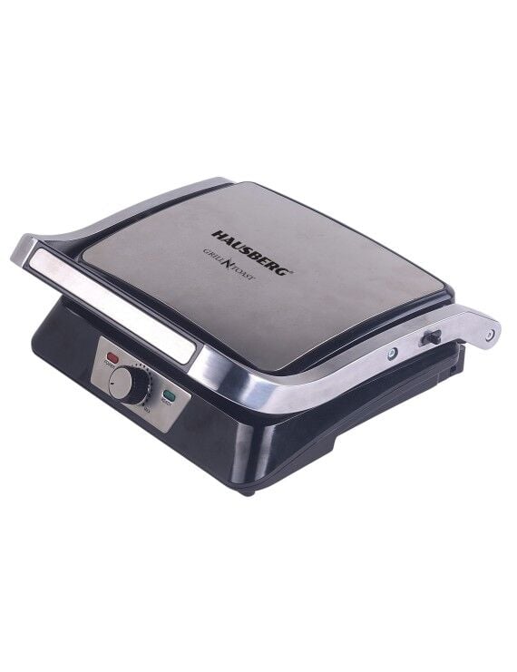Hausberg HB-538 elektrikli paslanmaz çelik tost makinesi ve izgara