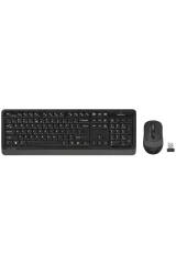 A4 Tech FG1010 Kablosuz Gri Klavye Mouse Seti