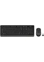 A4 Tech FG1010 Kablosuz Gri Klavye Mouse Seti