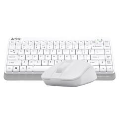 A4 Tech FG1112 Kablosuz Beyaz Mini Klavye Mouse Seti