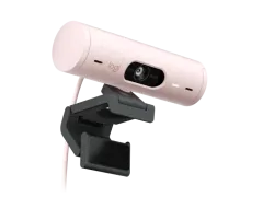Logitech Brio 500 Full HD 1080P Mikrofonlu Gül Web Kamerası