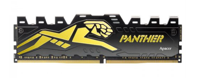 APACER PANTHER BLACK-GOLD 8GB 3200MHZ DDR4 GAMING RAM