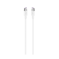 Ttec Type-C To Type-C 200 CM 65W PD/QC Hızlı Şarj ve Data Kablosu, Beyaz