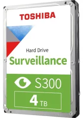 Toshiba 3,5'' S300 4TB 256MB 5400RPM 7/24 Güvenlik Diski