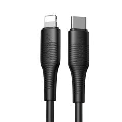 Joyroom M3 Type C - Lightning 20W 2,4A Şarj Kablosu, Siyah