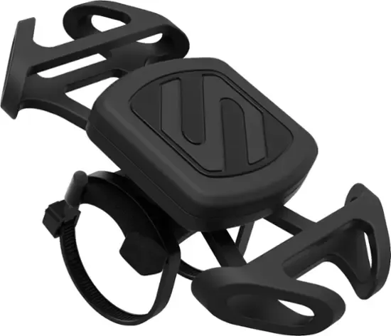Scosche MagicMount Cep Telefonları için Gidon Bisiklet Tutucusu, Siyah
