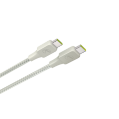 InfinityLab InstantConnect USB-C - USB-C - 100W PD 5 Feet Ultra Hızlı Şarj Kablosu, Beyaz