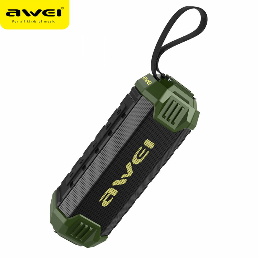 Awei Y280 16W Bluetooth Yeşil Hoparlör