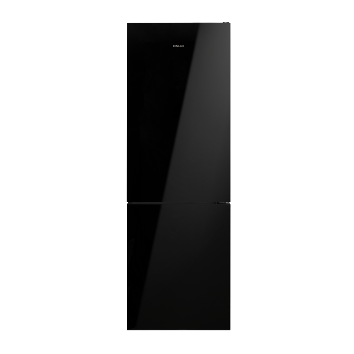 FINLUX FRB324NF60GB 324 Lt Alttan Donduruculu Siyah Cam Buzdolabı