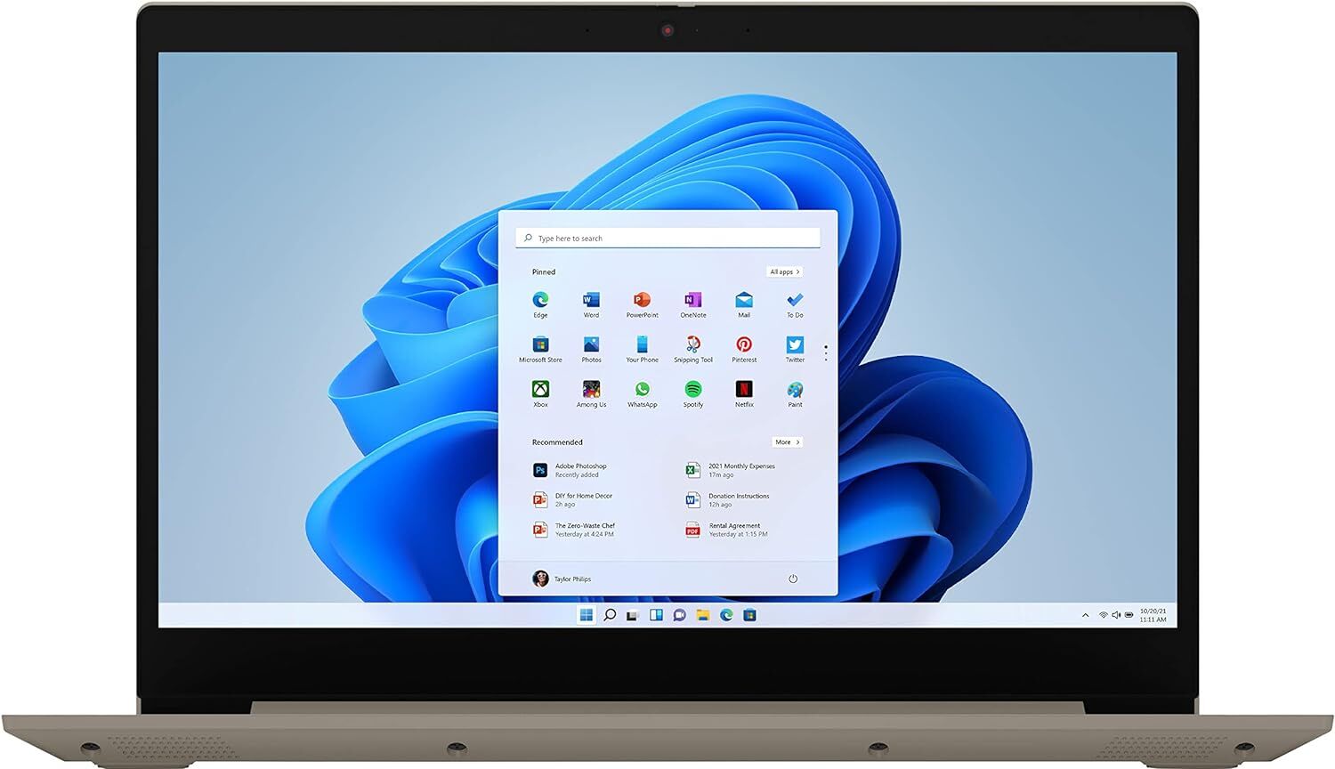 Lenovo IdeaPad 3 i3-1115G4 8GB 256GB SSD 15'' Dokunmatik Ekran Ingilizce Klavye Notebook