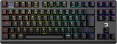 GamePower Eva 7 60M Mekanik Kablolu, 2.4Ghz, Bluetooth 3 Mod Blue Switch 88 Tuş USB RGB Gaming Klavye
