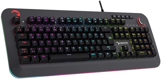 GamePower Starscream 60M RGB Red Switch USB Suya Dayanıklı Optik Mekanik Gaming Klavye
