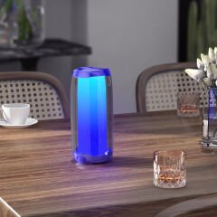 Hoco HC8 Renkli Bluetooth Kırmızı Hoparlör