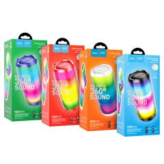 Hoco HC8 Renkli Bluetooth Kırmızı Hoparlör