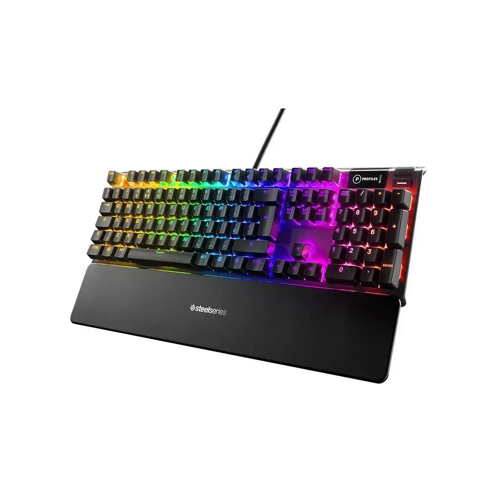 SteelSeries Apex 5 SSK64538 TR Q RGB Blue Switch Hibrit Mekanik Oyuncu Klavye