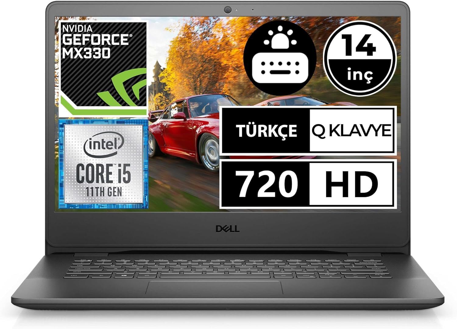 Dell Vostro 3400 i5-1135G7 4GB 256GB SSD MX330 14'' FreeDOS Full HD Notebook