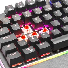 Performax G Xetra Comford RGB Kırmızı Switch Kablolu Mekanik Oyuncu Klavyesi