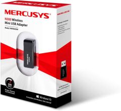 Mercusys MW300UM 300Mbps Kablosuz USB Adaptör