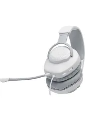 JBL Quantum 100 Çıkarılabilir Mikrofonlu 3.5mm Gaming Kulak Üstü Kulaklık - Beyaz
