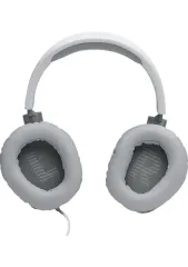 JBL Quantum 100 Çıkarılabilir Mikrofonlu 3.5mm Gaming Kulak Üstü Kulaklık - Beyaz