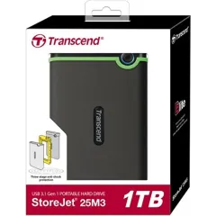 Transcend 1 TB StoreJet 25M3 2.5'' USB 3.1 Taşınabilir Disk