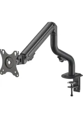 Twisted Minds TM-71-C06 Tekli Monitör Boru Şekilli Karşı Dengeleme Yay Destekli Monitör Kolu