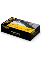 Twisted Minds TM-71-C06 Tekli Monitör Boru Şekilli Karşı Dengeleme Yay Destekli Monitör Kolu