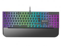 GamePower Suki Mekanik Mavi Switch Puding Keycaps Türkçe Q 104 Tuş Gaming Klavye
