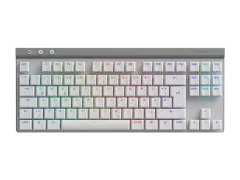 logitech G515 920-012539 Lightspeed TKL Kablosuz Mekanik Oyuncu Klavyesi, Beyaz