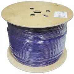Zemecs Ethernet 23 Awg CAT6 U-UTP 500M Network Kablosu, Mavi