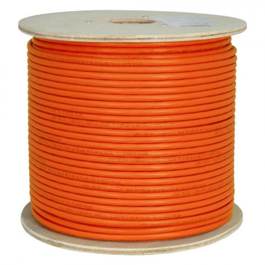 Zemecs Ethernet 23 Awg CAT6 U-UTP 500M Network Kablosu, Turuncu