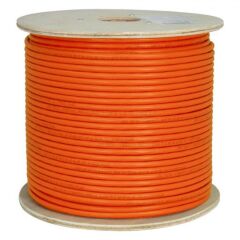 Zemecs Ethernet 23 Awg CAT6 U-UTP 500M Network Kablosu, Turuncu